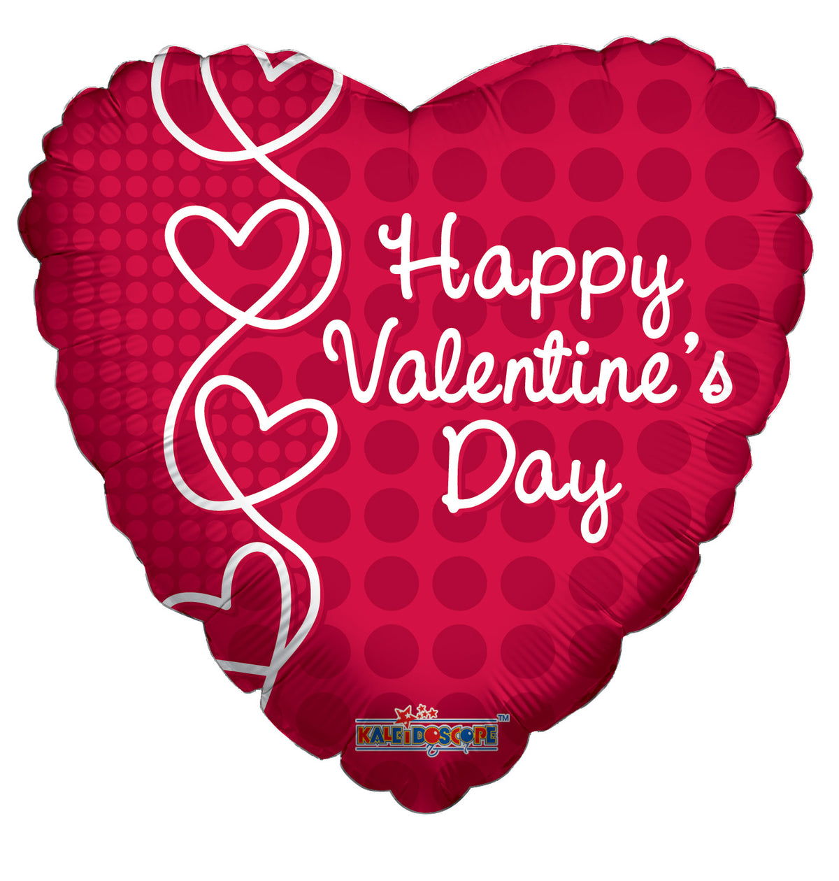 4" Mini Happy Valentine Lace Pattern Balloon Air Fill (5 Pack)#81169-04