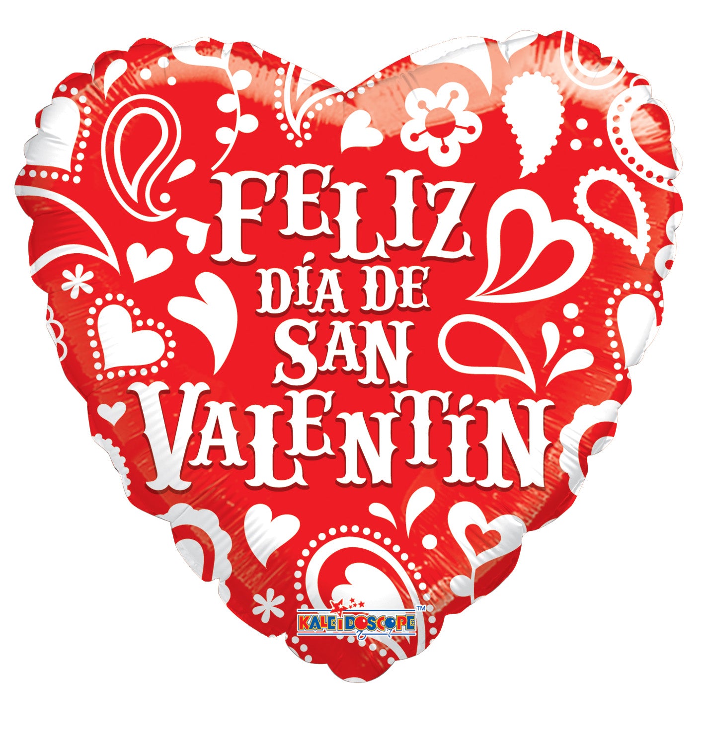 18" Spanish Valentine Feliz Dia de Valentin (5 Pack) #81180
