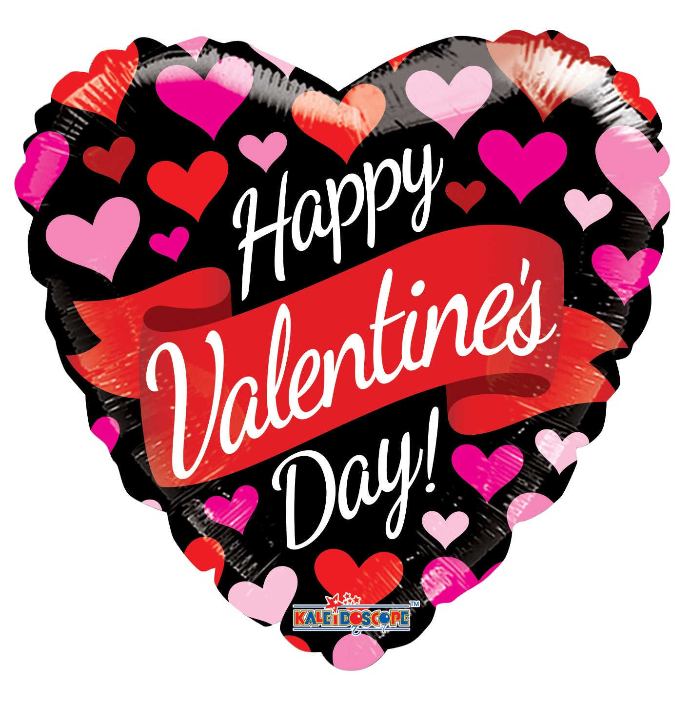 9" Mini Happy Valentine's Day Banner-Hearts AIR FILL ONLY (5 PACK) #81201-09