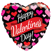 9" Mini Happy Valentine's Day Banner-Hearts AIR FILL ONLY (5 PACK) #81201-09