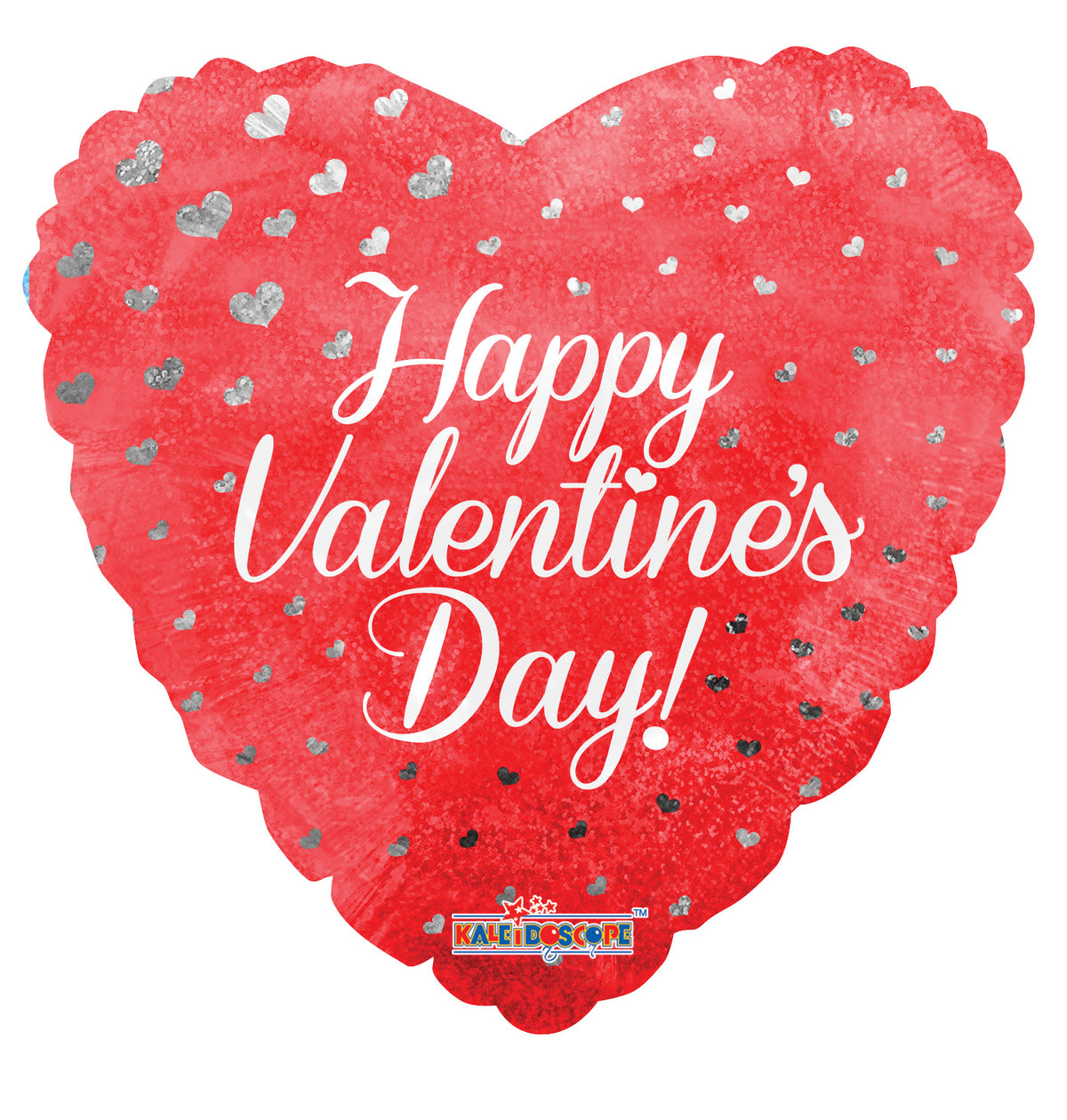 18" Happy Valentine's Day Holographic (5 PACK) #81202