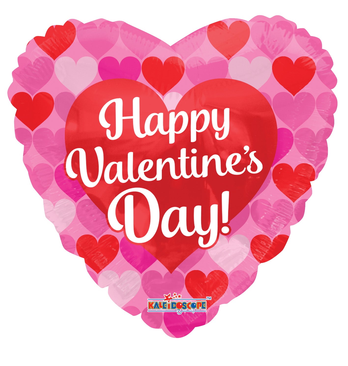 9" Mini Happy Valentine's Day Many Hearts Air Fill Only Foil Balloons (5 Pack) #81205-09