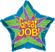18" Great Job! Helium Foil Balloons (5 Pack) #814034