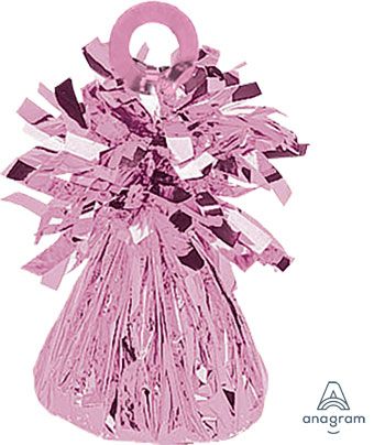 Balloon Weights 6.2 oz Pink Foil Balloon Weight 12 PACK #84448