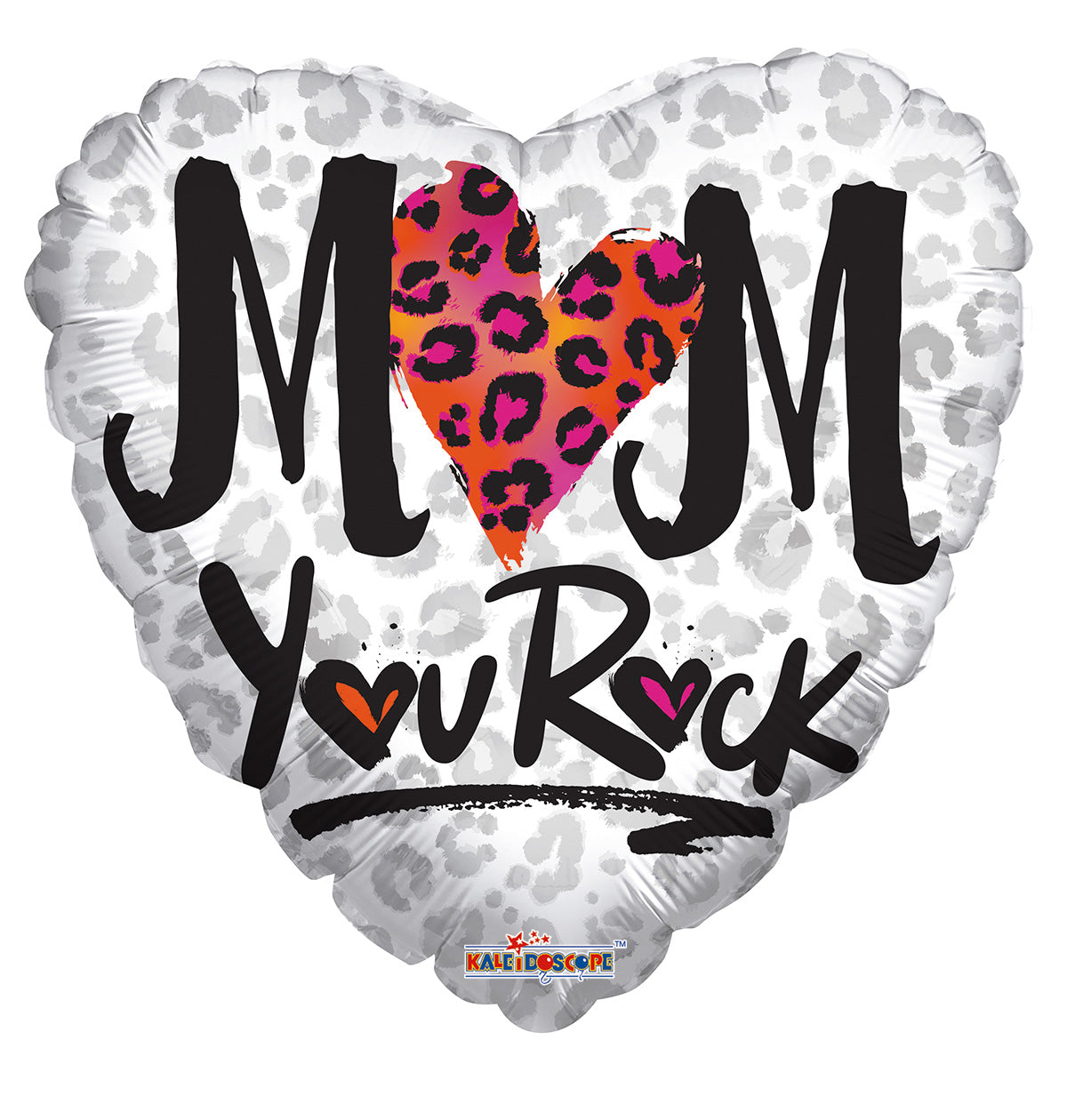 18" Mother's Day "MOM YOU ROCK" Helium Foil Balloon (5PACK) #84469