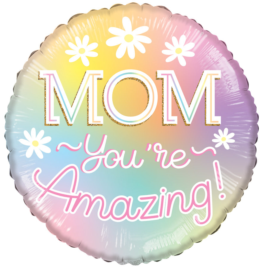 9" Mom You're Amazing Day Air Fill Only (5 PACK)#84499-09