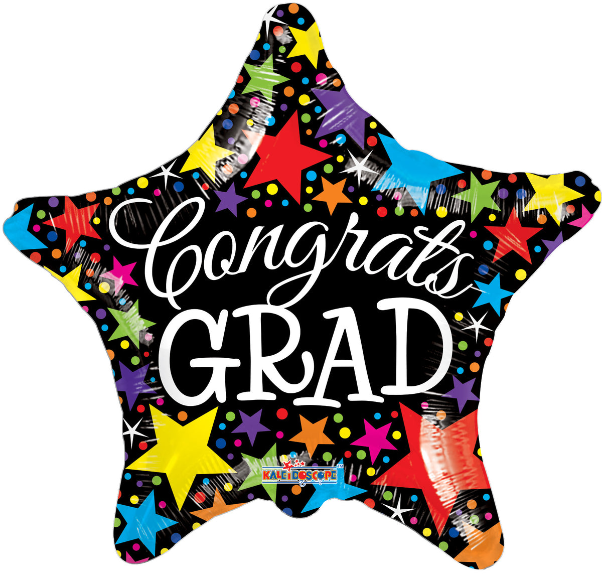 18" Congrats Grad Star Shape Graduation Balloon (5 Pack)#85260