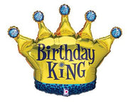 36" Large Shape Crown Birthday King 1PK #85347