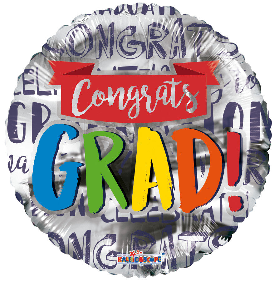 9" Mini Congrats Grad Banner Foil Air Fill Only (5PACK) #85355-09
