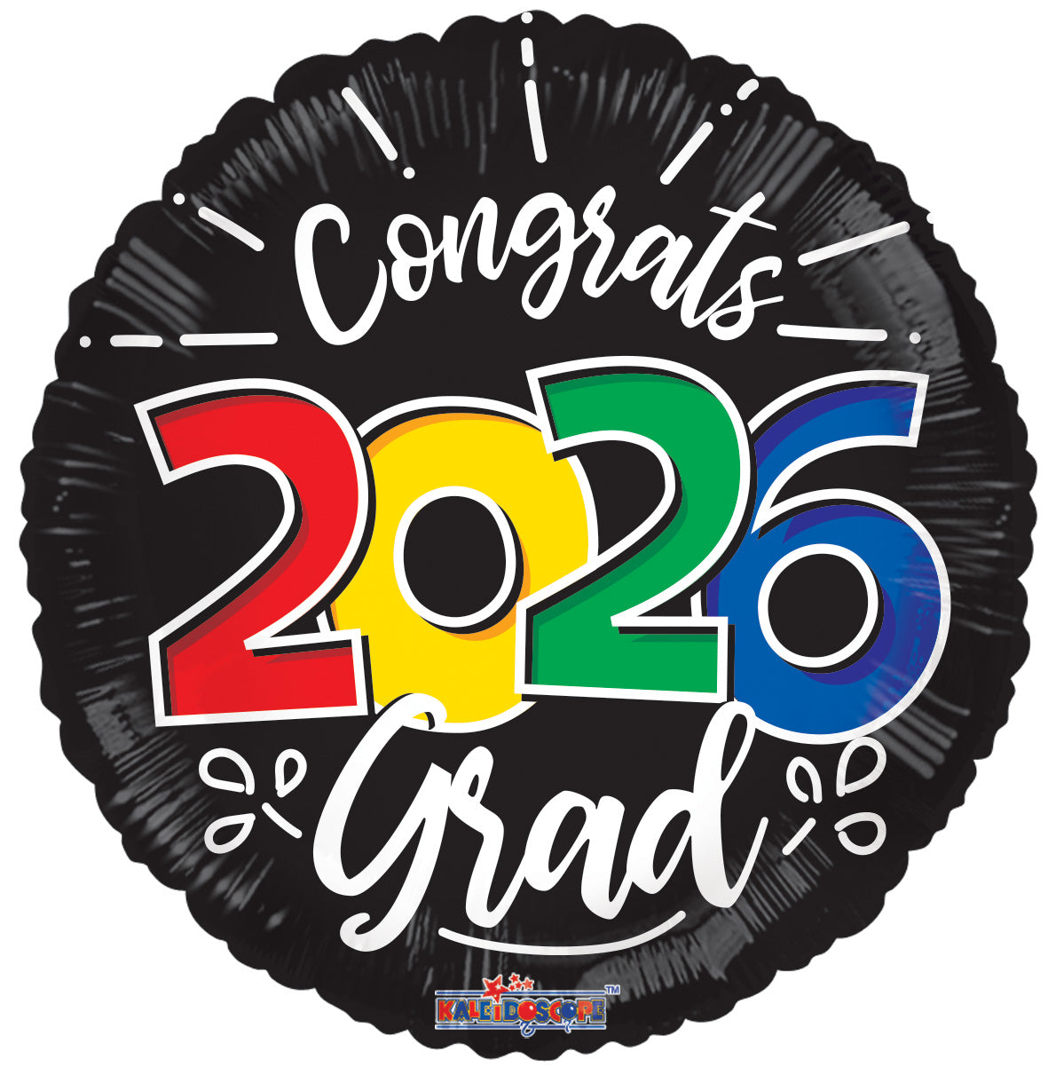 18" Class of 2026 Congrats Grad 2026 Helium Foil Balloon (5 Pack) #85575