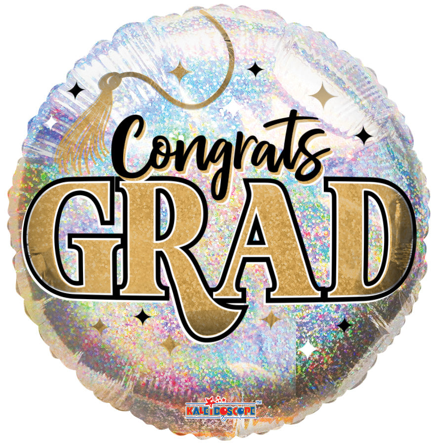 9" Mini Congrats Grad Tassel Foil Air Fill Only (5PACK) #85598-09