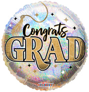 9" Mini Congrats Grad Tassel Foil Air Fill Only (5PACK) #85598-09