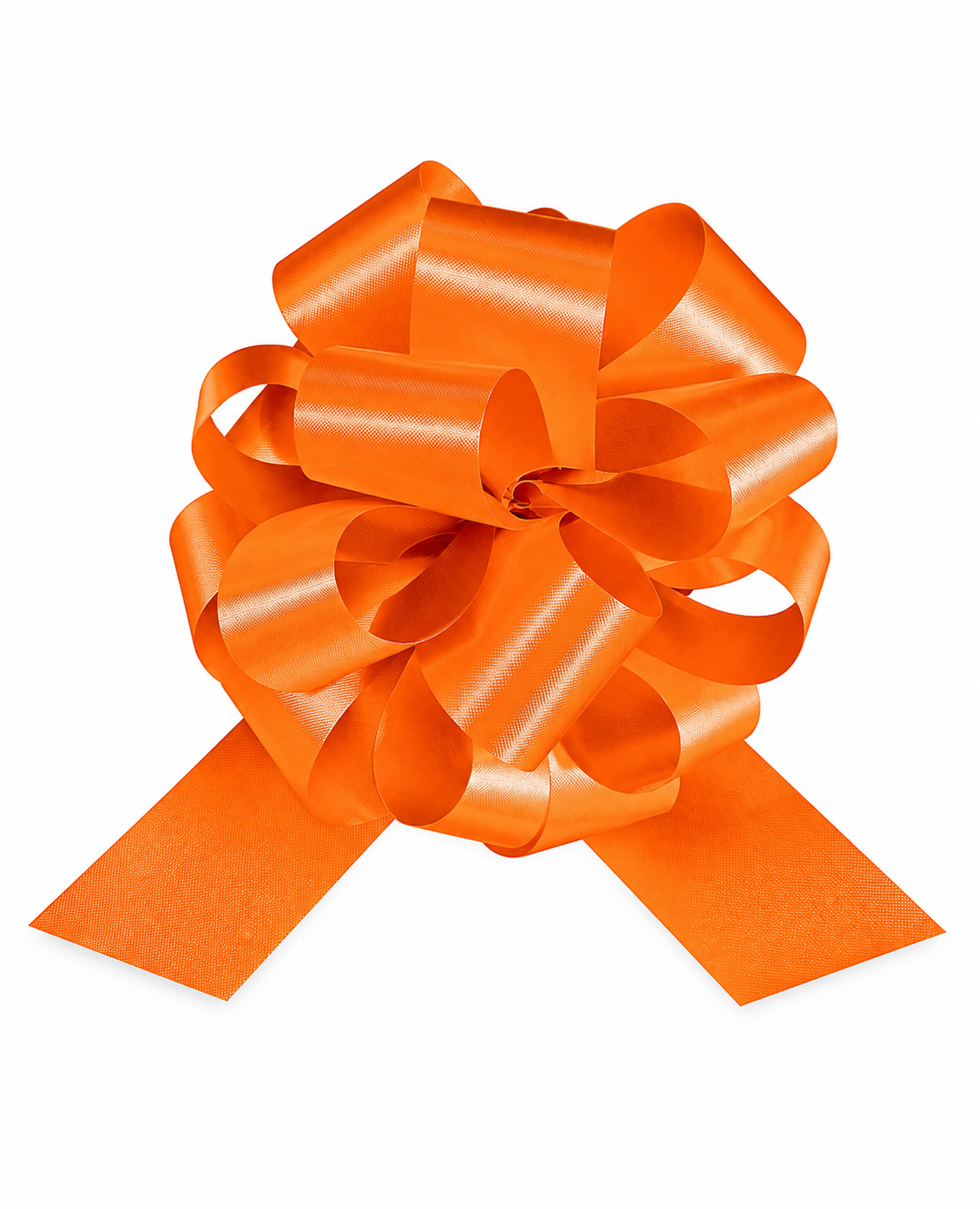 5" Orange Perfect Pull Bow (10 Pack) #F99872