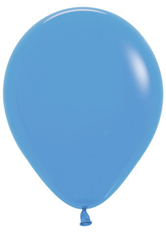 18" Sempertex Neon Blue Latex Balloons 25 Bag #55054 image 0