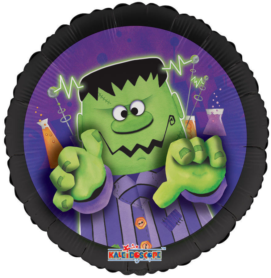18" Halloween Frankenstein Helium Foil Balloon (5 PACK) #88042