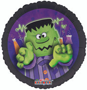 18" Halloween Frankenstein Helium Foil Balloon (5 PACK) #88042