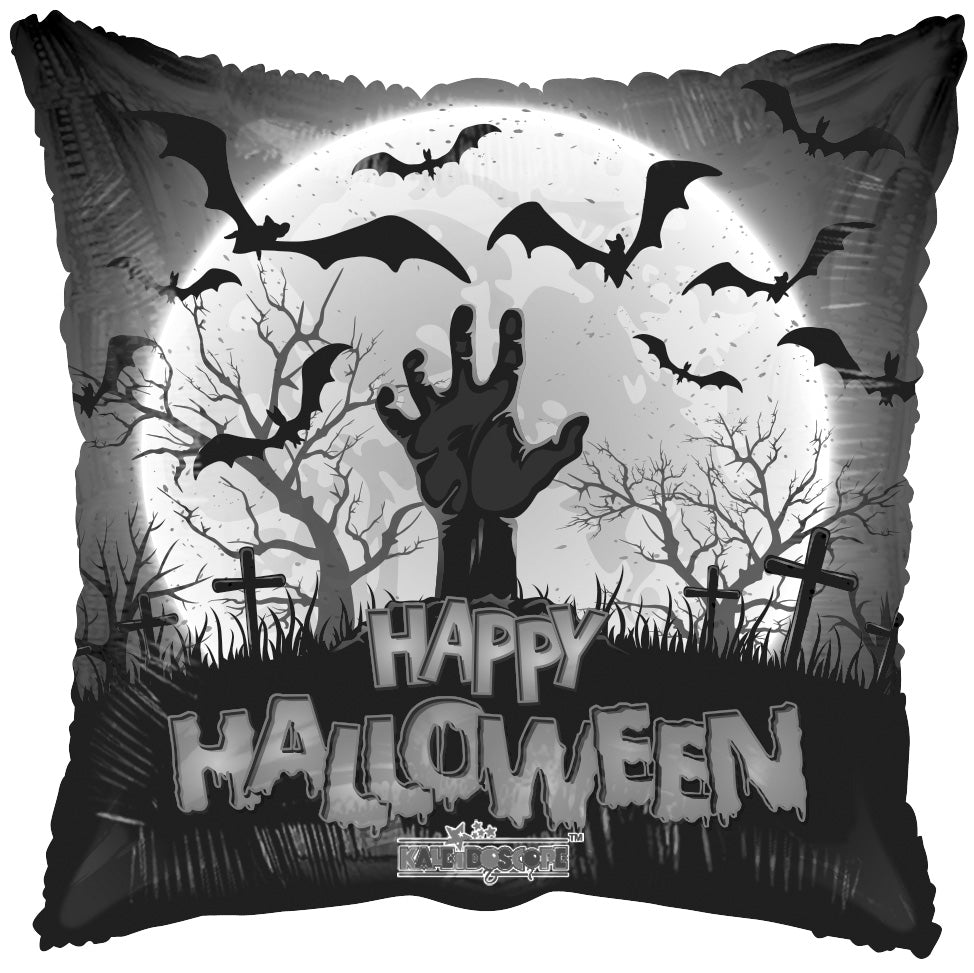 18" Halloween Zombie Helium Foil Balloon (5 PACK) #88163