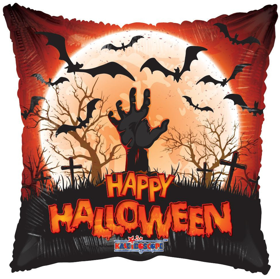 18" Halloween Zombie Helium Foil Balloon (5 PACK) #88163