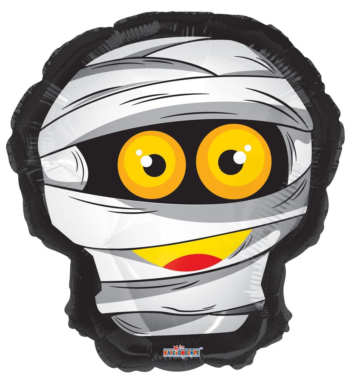 18" Halloween Mummy Head Helium Foil Balloon (5 PACK) #88173