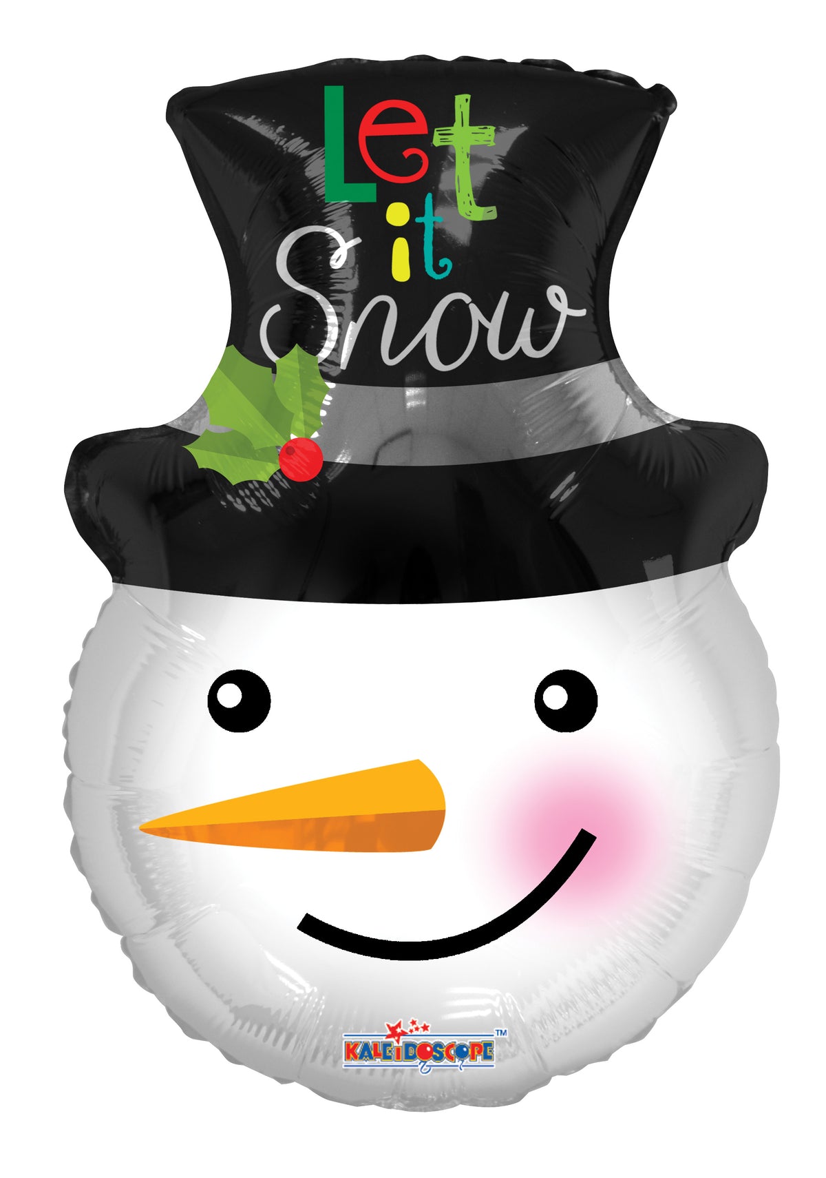 18" Let it Snowman Helium Foil Balloon (5 PACK) #89118