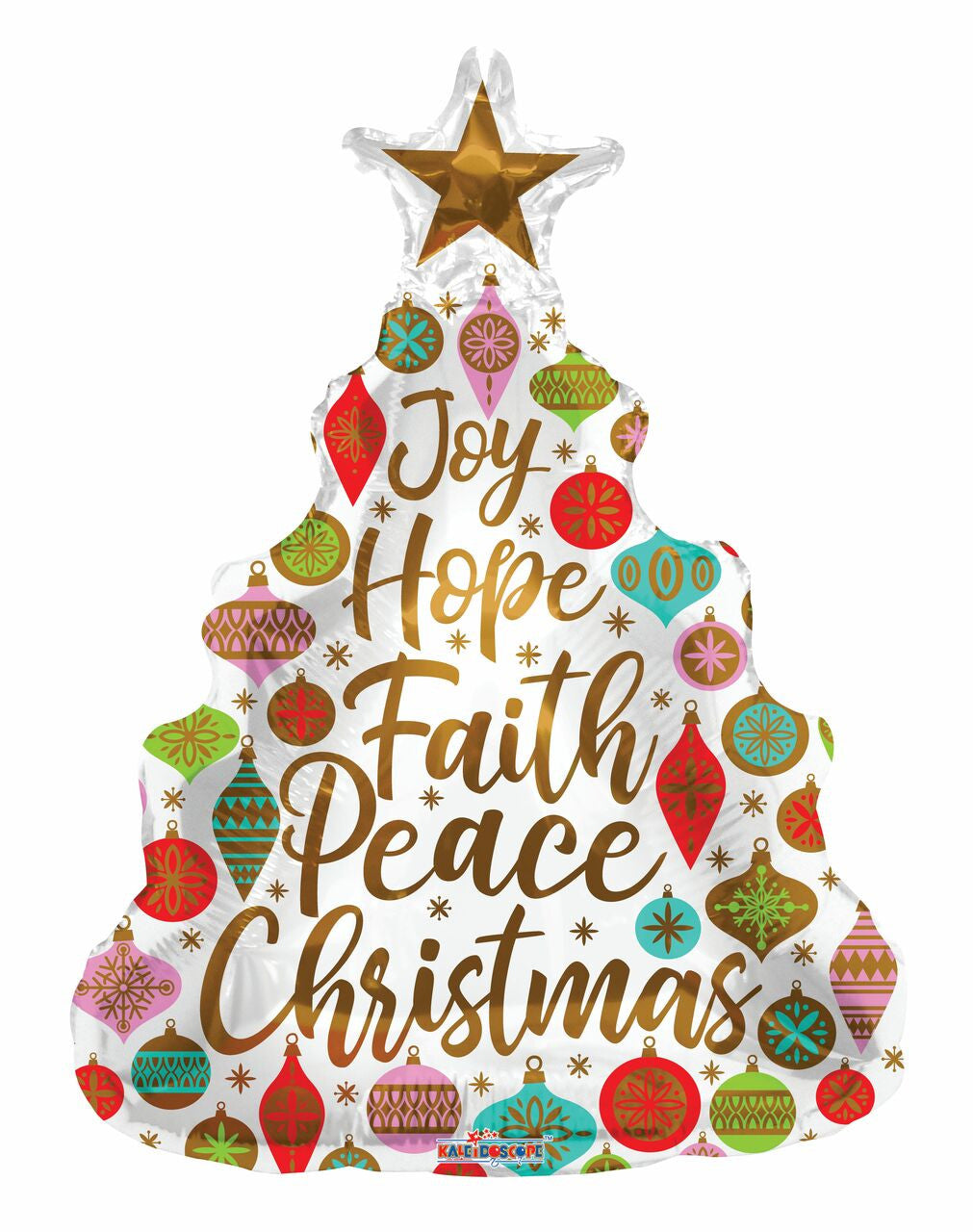 14" Christmas Tree Shape AIR FILL ONLY Foil Balloon (5 Pack)#89171-14