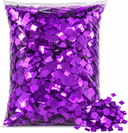 Purple Metallic Glitter Confetti 1LB Bag