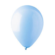 12" Light Blue Standard Latex Balloons 100ct #916103