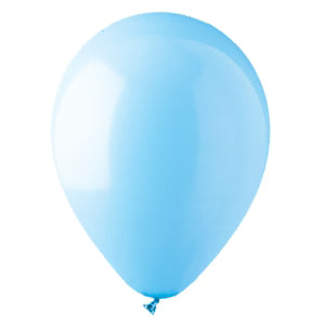 12" Light Blue Standard Latex Balloons 100ct #916103