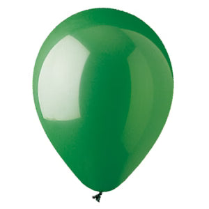 12" Green Standard Latex Balloons 100ct #916105