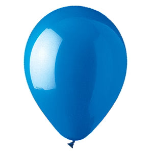 12" Blue Standard Latex Balloons 100ct #916112