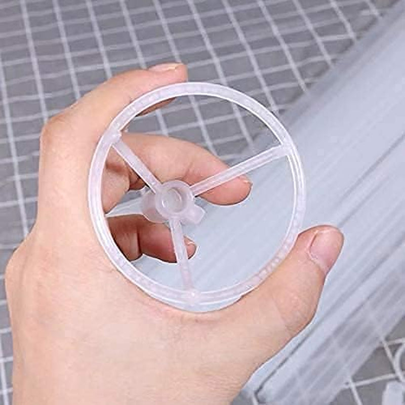 Professional-Grade Balloon Sticks with Large Cups, 35 Sets of 17-Inch Thickened Clear Holders for 10" to 30" Balloons