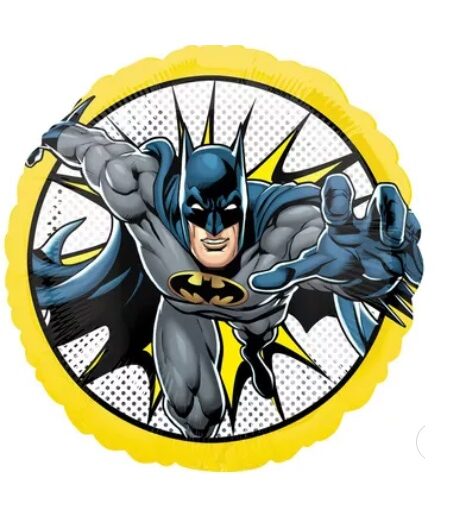 18" Batman Comic Burst Helium Foil Balloon 1ct #40714