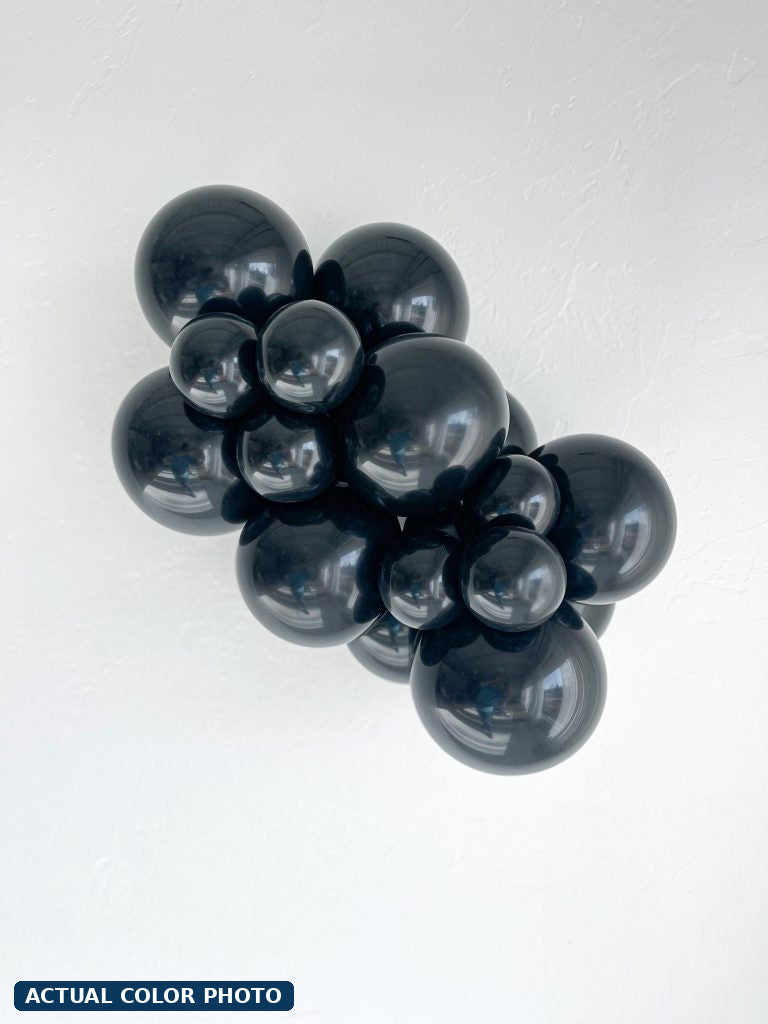 11" TUFTEX Black Balloons 200CT Big Bag #20078