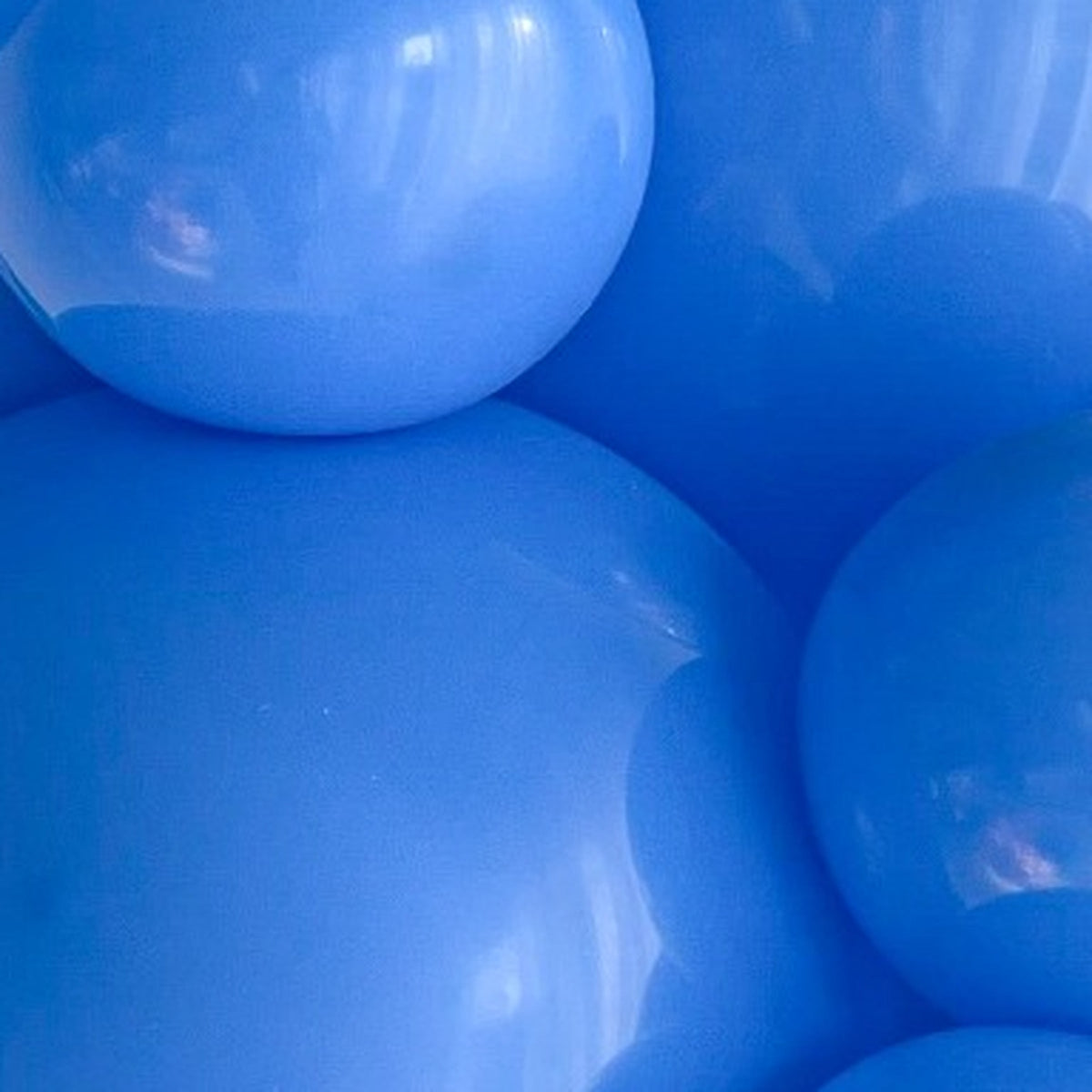 17" TUFTEX Blue Balloons 72 Bag #11703