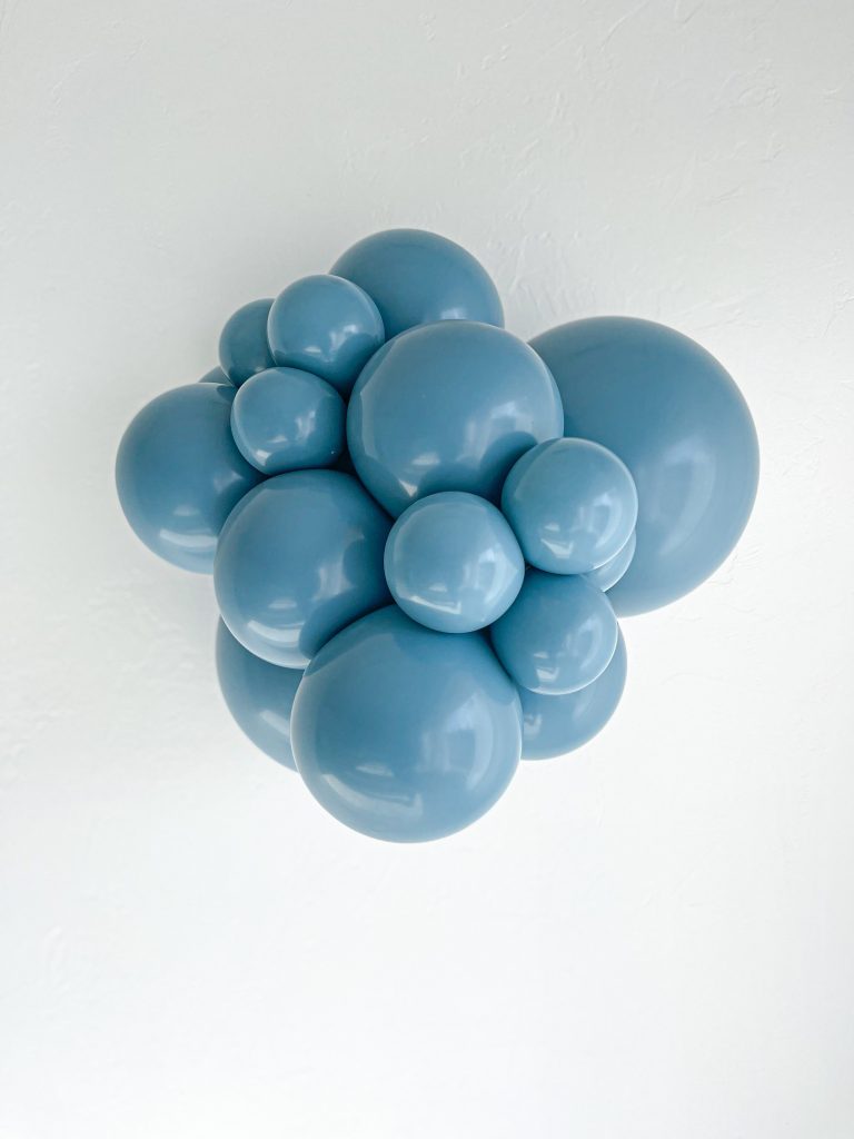 11" TUFTEX Blue Slate Balloons 100ct Bag #10065