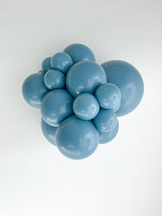 11" TUFTEX Blue Slate Balloons 100ct Bag #10065