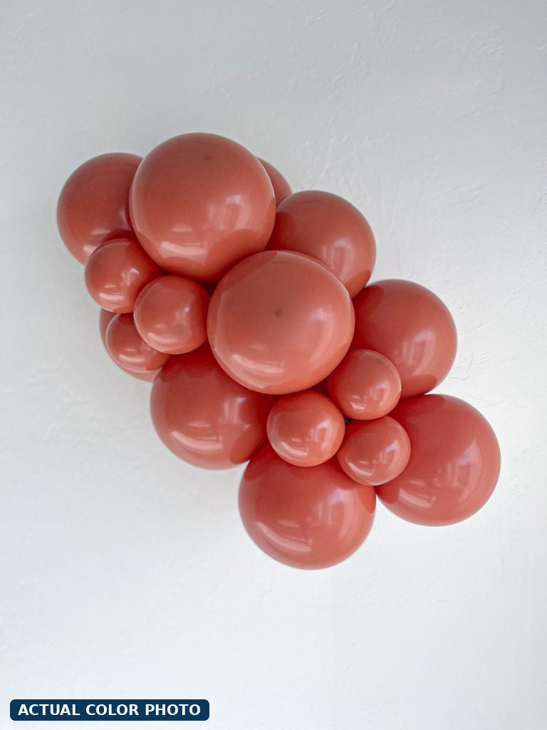 36" TUFTEX Burnt Orange Round Balloons 1ct #3635