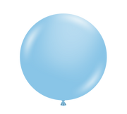baby blue balloons
