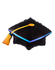31" Graduation Cap Shape Helium Foil Balloon 1ct #11120