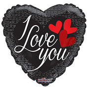 i love you foil