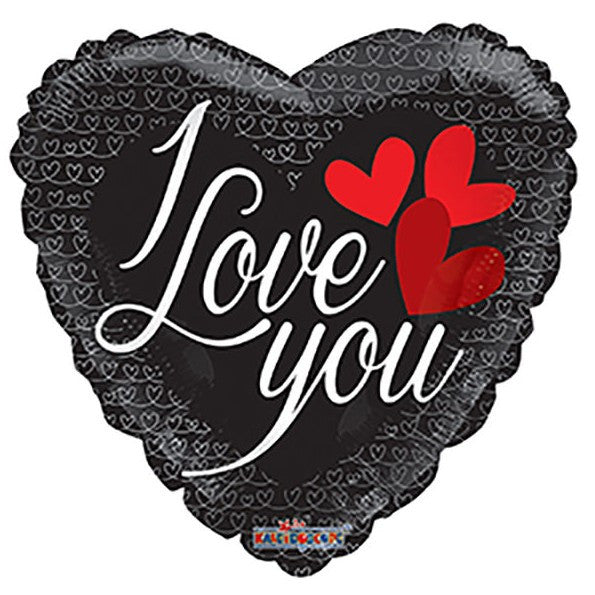 i love you foil