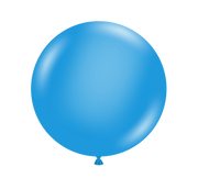 17" TUFTEX Blue Latex Balloons 72 Bag #11703