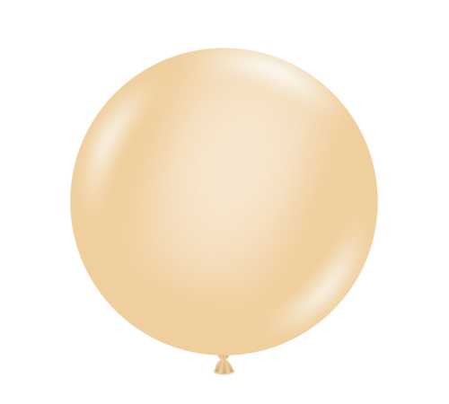 5" tuf tex balloons, blush balloons 