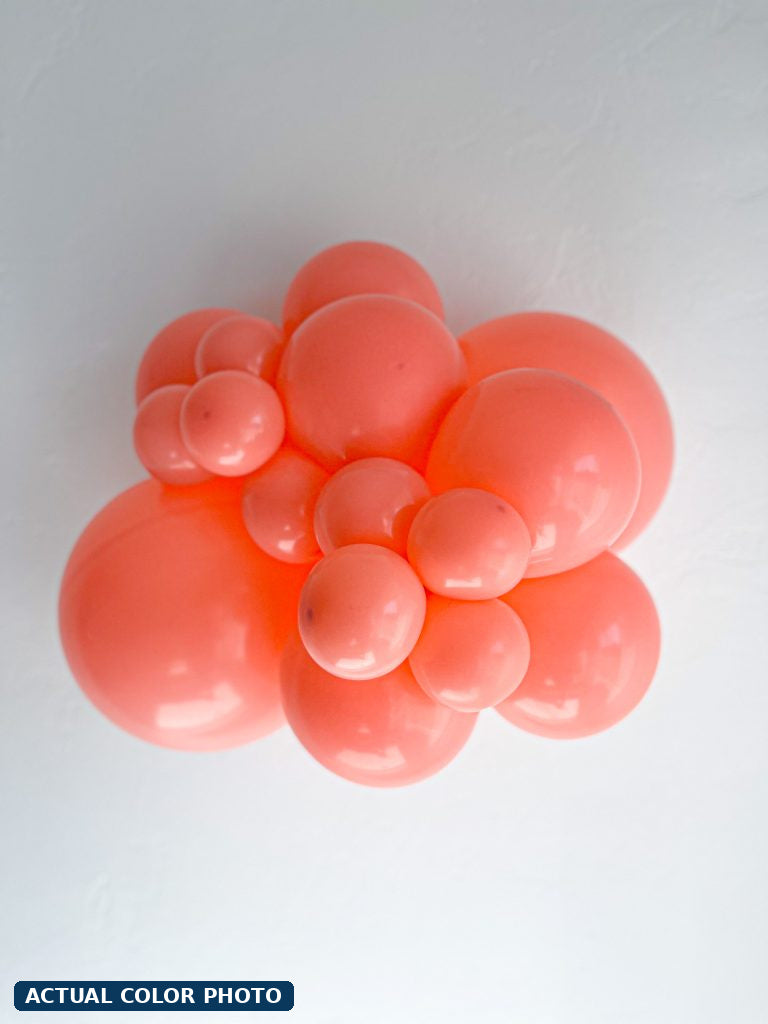 11" TUFTEX Coral Latex Balloons 100ct Bag #10092
