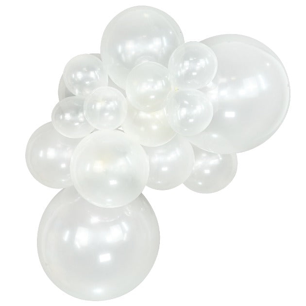 Sempertex CrystalClear balloons – inflated color cluster
