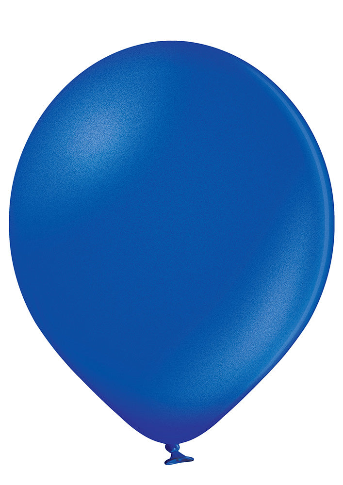 12" Metallic Royal Blue Premium Quality Balloons 100 per bag #58151