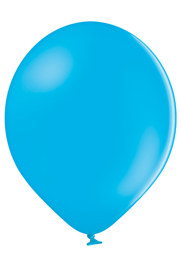 12" Cyan Premium Balloons 100 per bag #16915