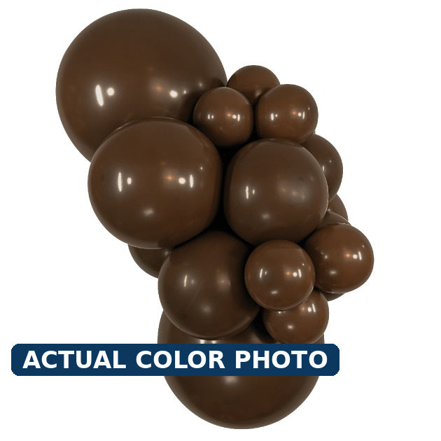 5" Sempertex Deluxe Chocolate Balloons 100 Bag #51075