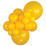Sempertex Deluxe Honey Yellow balloons – inflated color cluster