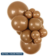 18" Sempertex Deluxe Mocha Balloons 25 per Bag #55599